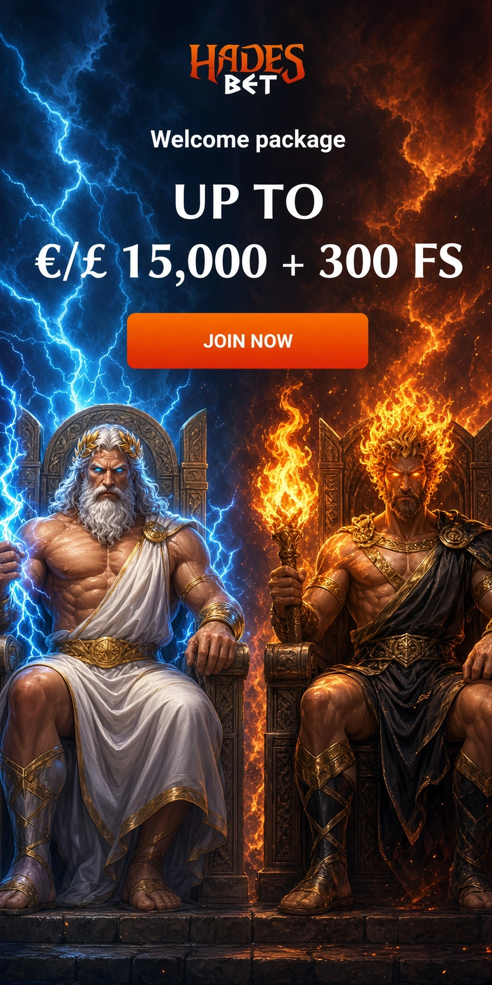 Hadesbet affiliate landing preview